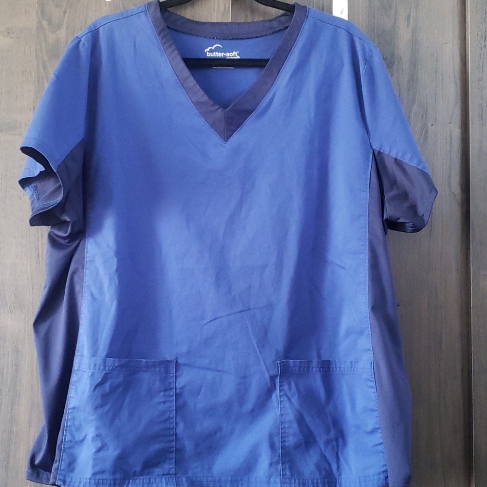 Uniform Advantage Galaxy blue scrub set